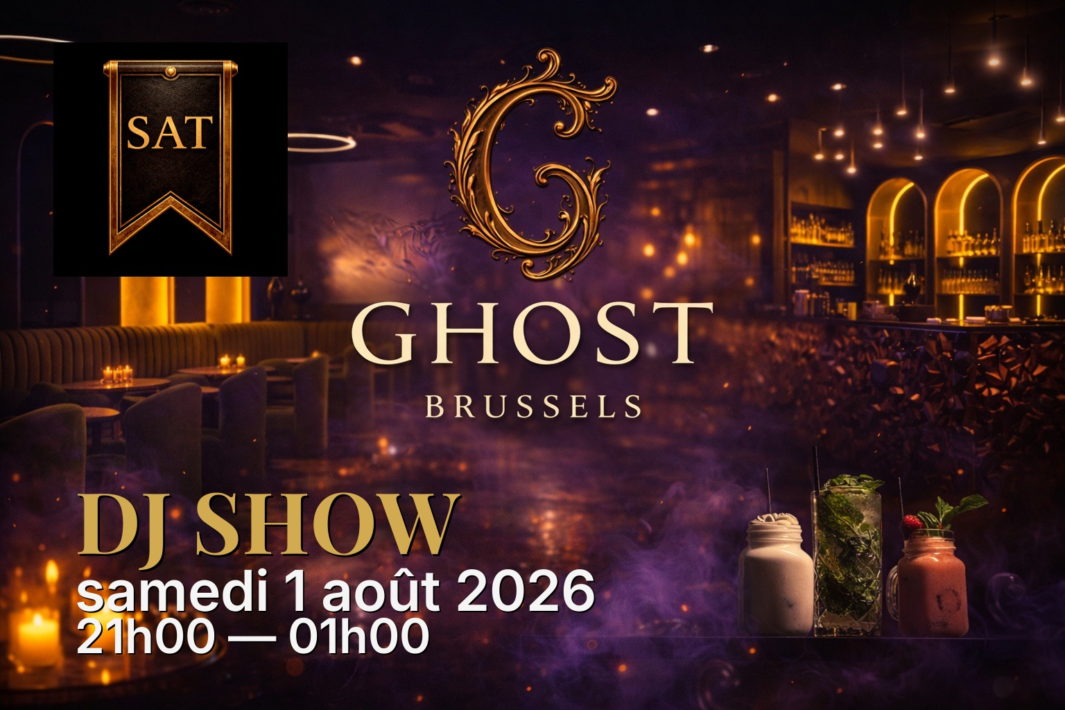 Ghost Brussels,lounge bar Bruxelles,chicha premium Bruxelles,bar lounge Bruxelles centre,lounge bar chic Bruxelles,meilleur lounge bar Bruxelles,chicha haut de gamme Bruxelles,soirée lounge Bruxelles,lounge Bruxelles,friday lounge Bruxelles