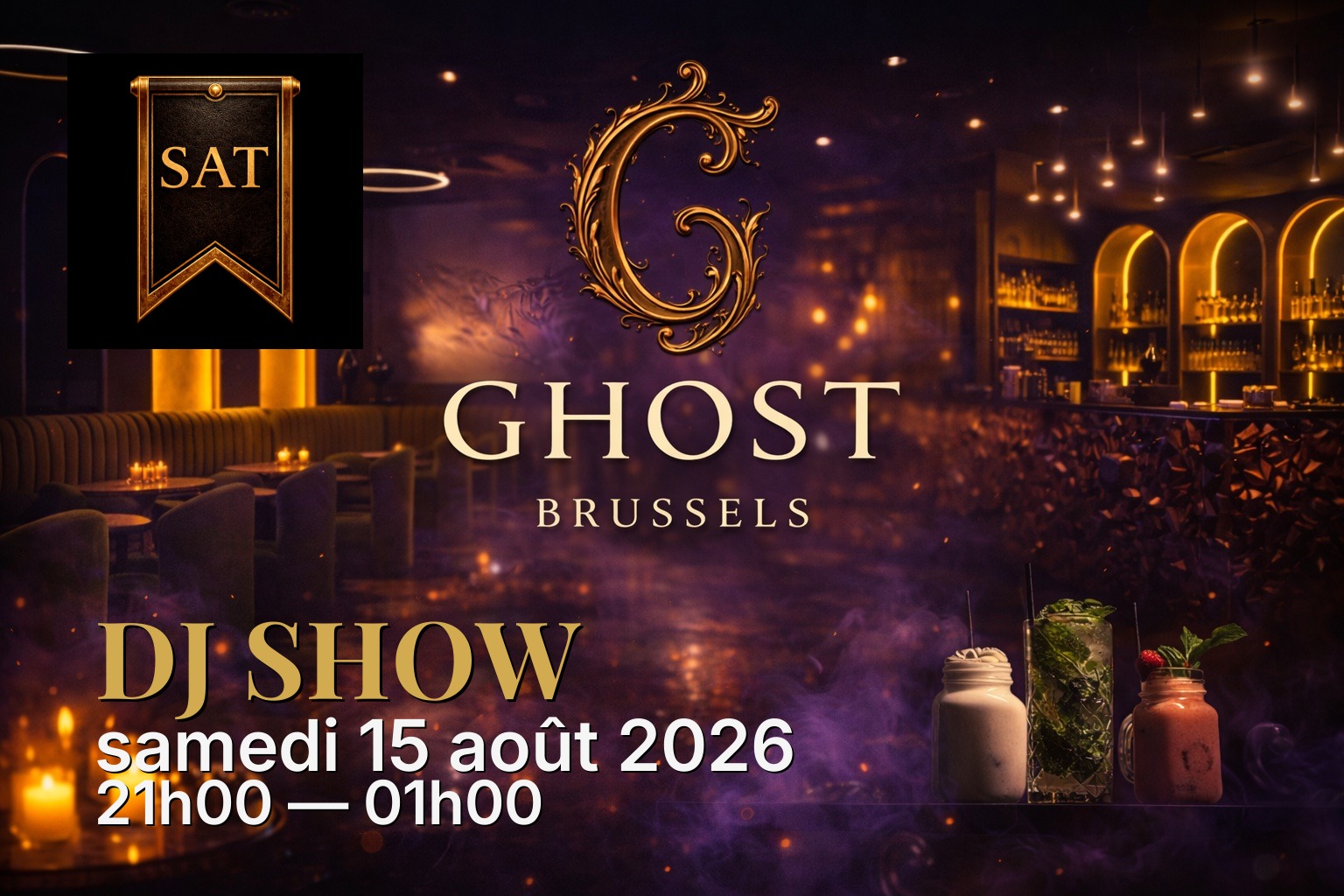 Ghost Brussels,lounge bar Bruxelles,chicha Bruxelles,chicha lounge Bruxelles,cocktail bar Bruxelles,bar lounge Bruxelles centre,lounge bar chic Bruxelles,meilleur lounge bar Bruxelles,dj show Bruxelles,friday lounge Bruxelles