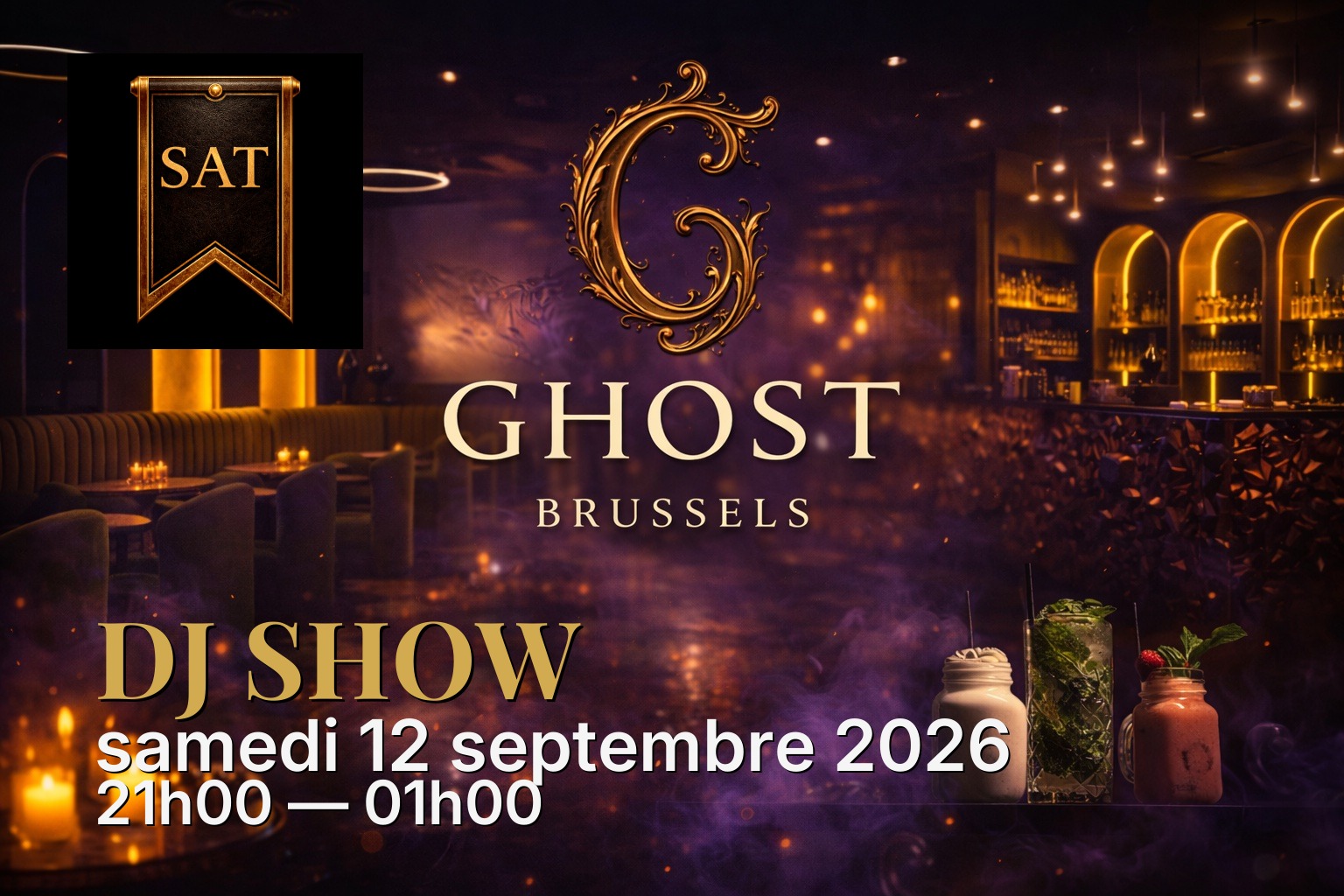 Ghost Brussels,chicha premium Bruxelles,cocktail bar Bruxelles,chicha Bruxelles ouvert,lounge bar chic Bruxelles,meilleur lounge bar Bruxelles,bar lounge Belgique,chicha haut de gamme Bruxelles,soirée lounge Bruxelles,dj show Bruxelles